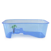 Turtle Tank Aquarium, Turtle Habitat, Reptile Habitat, Turtle basking Platform, Easy to Clean